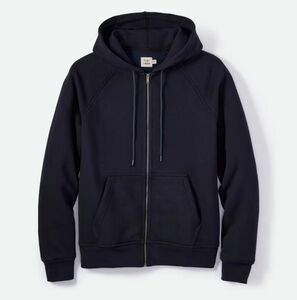 Huckberry Flint and Tinder Black 10-Year Full Zip Hoodie Size L; Sold Out Online